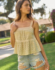 The Hadley Lace Trim Tank