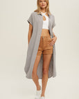 The Harrah Buttondown Shirt Dress