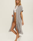 The Harrah Buttondown Shirt Dress