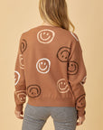The Kari Smiley Knit Sweater