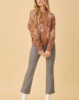 The Kari Smiley Knit Sweater
