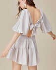 The Lauren Tiered Ruffle Mini Dress