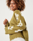 The Distressed Daisy Sweater