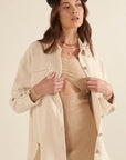 The Yora Corduroy Shacket