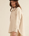 The Yora Corduroy Shacket