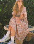 The Jemma Floral Puff Sleeve Dress