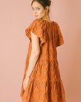 The Butternut Textured Mini Dress