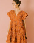 The Butternut Textured Mini Dress