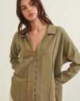 The Bessa Exposed Seam Shirt