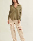 The Bessa Exposed Seam Shirt