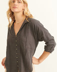 The Bessa Exposed Seam Shirt