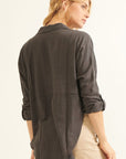 The Bessa Exposed Seam Shirt