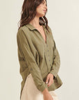 The Bessa Exposed Seam Shirt