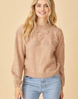 The Liza Floral Grandma Sweater