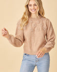 The Liza Floral Grandma Sweater