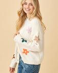 The Little Miss Flower Cardigan