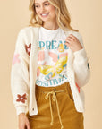 The Little Miss Flower Cardigan