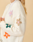 The Little Miss Flower Cardigan