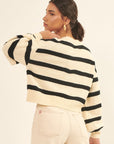 The Mara Striped Pullover Sweater