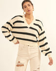 The Mara Striped Pullover Sweater