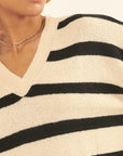 The Mara Striped Pullover Sweater