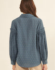 The Amarella Swiss Dot Blouse