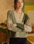 The Dae Colorblock Cardigan