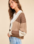 The Dae Colorblock Cardigan