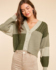 The Dae Colorblock Cardigan