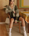 The Dae Colorblock Cardigan