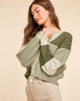 The Dae Colorblock Cardigan
