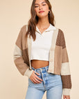 The Dae Colorblock Cardigan