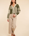 The Dae Colorblock Cardigan