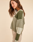The Dae Colorblock Cardigan