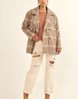 The Katy Oversized Plaid Jacket