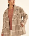 The Katy Oversized Plaid Jacket
