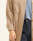 The Harris Dolphin Hem Coat