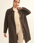 The Harris Dolphin Hem Coat