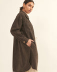 The Harris Dolphin Hem Coat