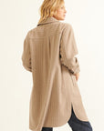 The Harris Dolphin Hem Coat