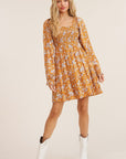 The Cassie Floral Printed Dress
