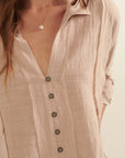 The Bessa Exposed Seam Shirt