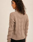 The Kenesa Pointelle Cardigan