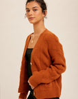 The Kenesa Pointelle Cardigan