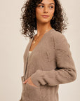 The Kenesa Pointelle Cardigan