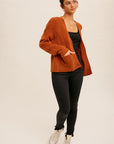 The Kenesa Pointelle Cardigan