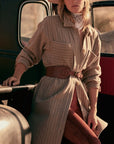 The Harris Dolphin Hem Coat
