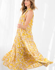 The Victoria Tiered Halter Maxi Dress