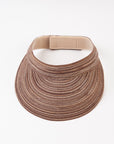 The Melange Straw Visor
