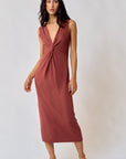 The Jessie Collared Twist Dress